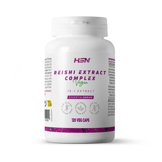 HSN Extracto de Reishi Complex 15:1 500mg 120vcaps