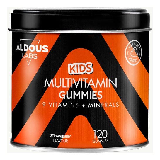 Aldous Labs Multivitaminas para Niños Sabor Fresa 120 gummies