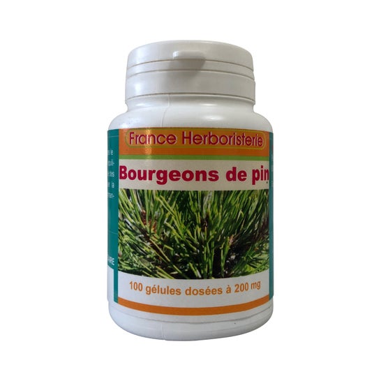 França Herboristerie Brotes de Pino 200mg 100 Perlas
