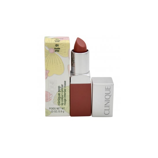 Clinique Pop Lip Color e Primeiro Nude Pop 01