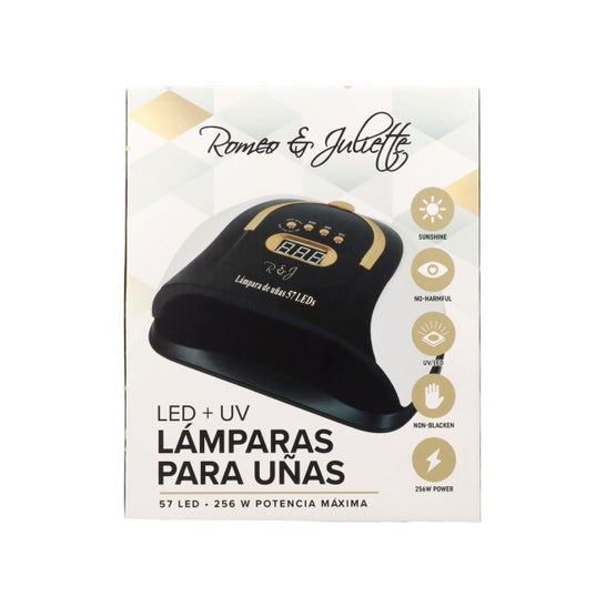 Albi Line Romeo & Julieta Lâmpada Unhas LED + UV 256V 1 Unidade