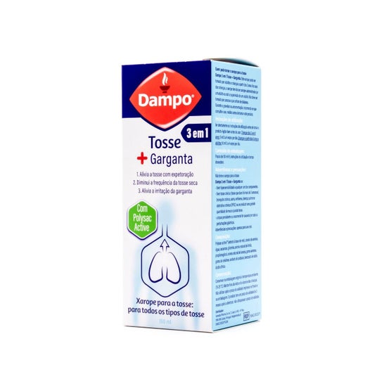 Dampo 3 Em 1 Tosse + Xarope de Garganta 150ml