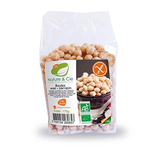 Nature &Cie Organic Buckwheat & Honey Buckwheat Balls Gluten Free Organic 175g