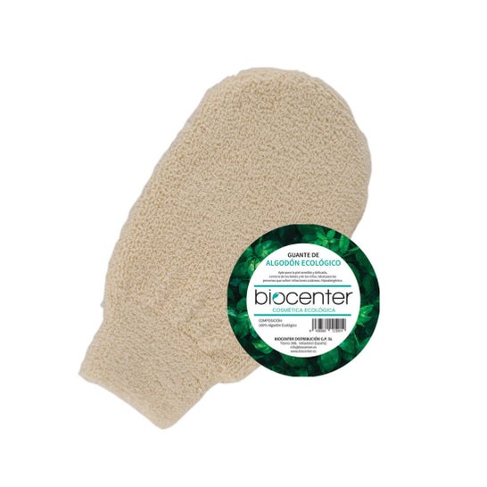 Biocenter Luva de Banho Eco Cotton 1 Unidade
