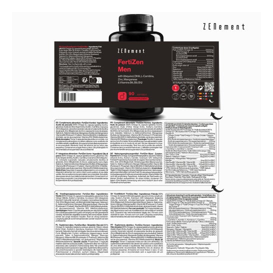 Zenement FertiZen Homem 90 caps