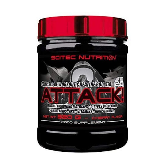 Scitec Nutrition Attack 2.0 Cereja 320g