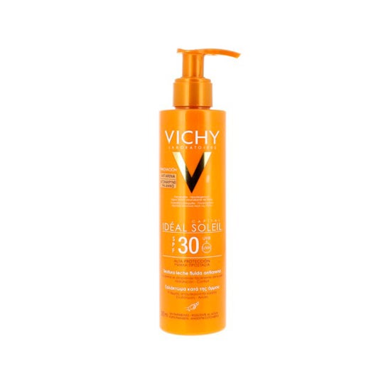 Vichy Idéal Soleil Leite solar Antiareia SPF30+ 200ml