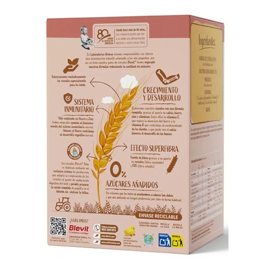 Blevit Bibe Sem Glúten 500g Blevit Bibe Sem Glúten 500g