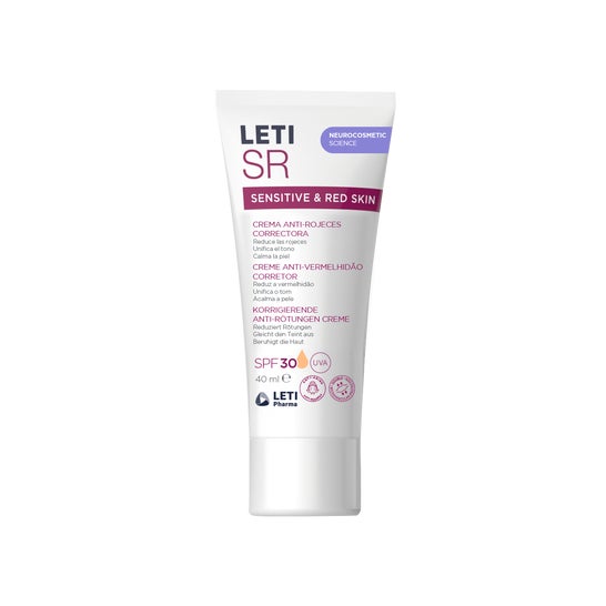 LetiSR Crema Anti-Rojeces Correctora SPF30 40ml LetiSR Crema Anti-Rojeces Correctora SPF30 40ml