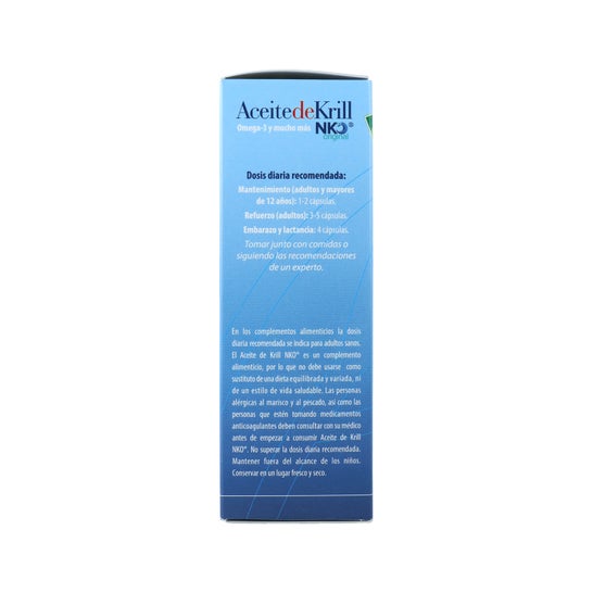 100% Natural Nko Krill Oil 80 cápsulas de 500mg