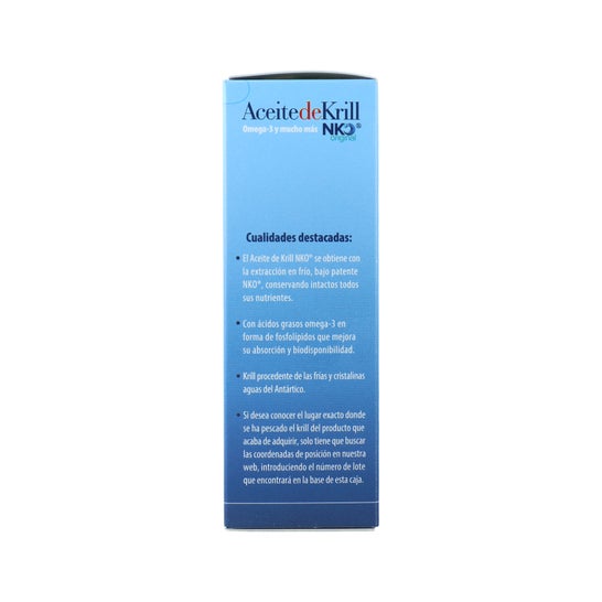 100% Natural Nko Krill Oil 80 cápsulas de 500mg