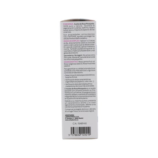 Arkoesencial Óleo Essencial de Rosa Mosqueta  30ml