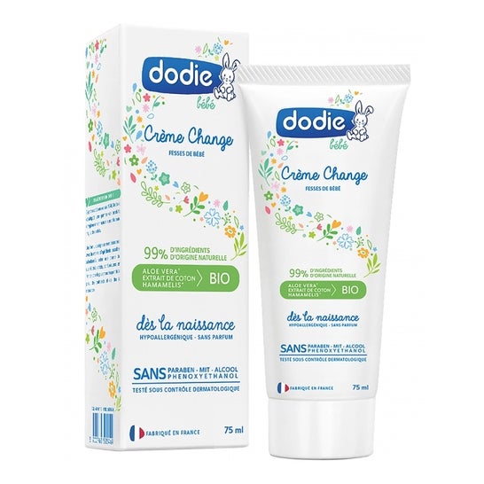 Dodie Change Cream Perfume Perfume Livre 75ml