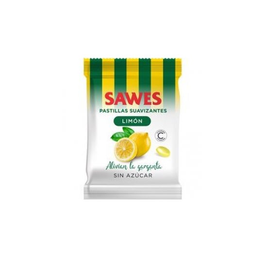 Sawes Comprimidos Balsâmicos sem açúcar com vitamina C num saco de 50g