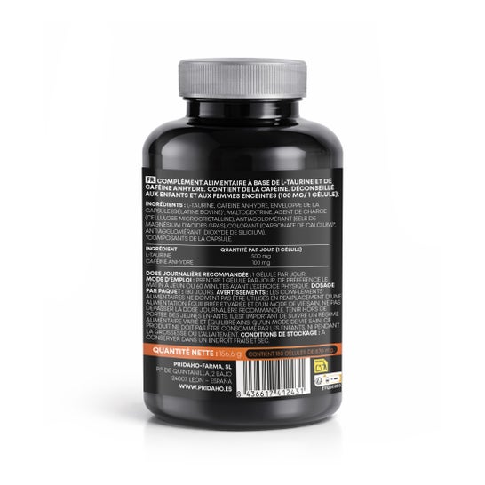 Sanon Sport Taurina + Cafeína 180 caps