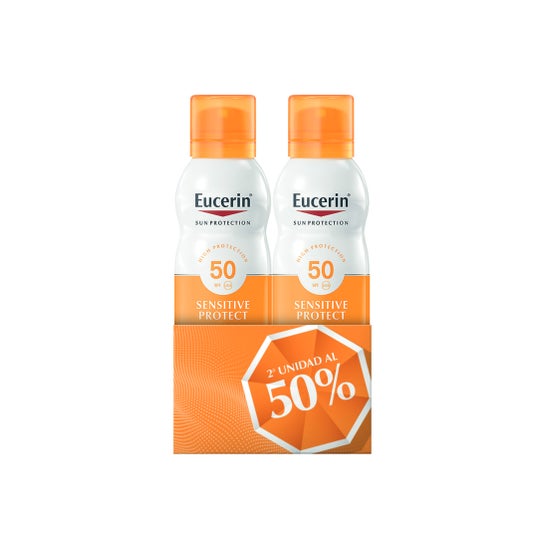 Eucerin Sensitive Duplo Spray de Proteção Solar SPF50 2x200ml