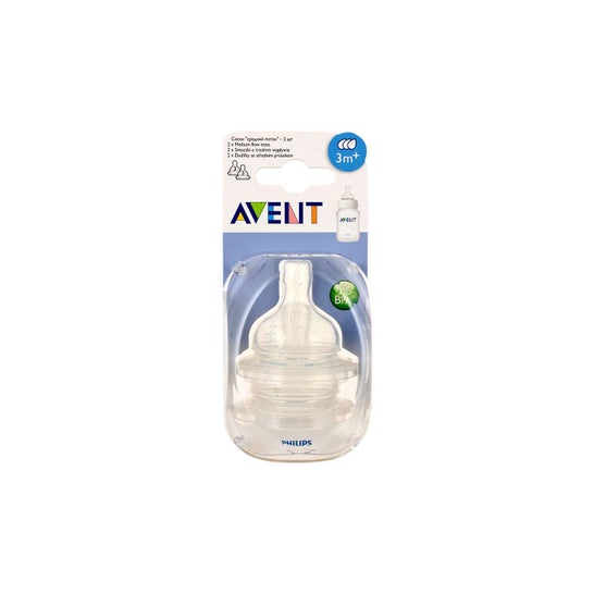 Tetina Avent Teat Dense Flow Teat 4 Furos 6m+ 1pc