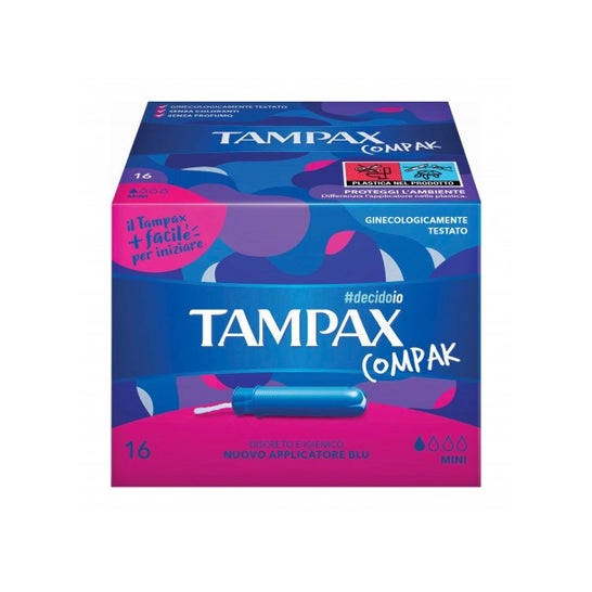 Tampax Compak Mini 16uds