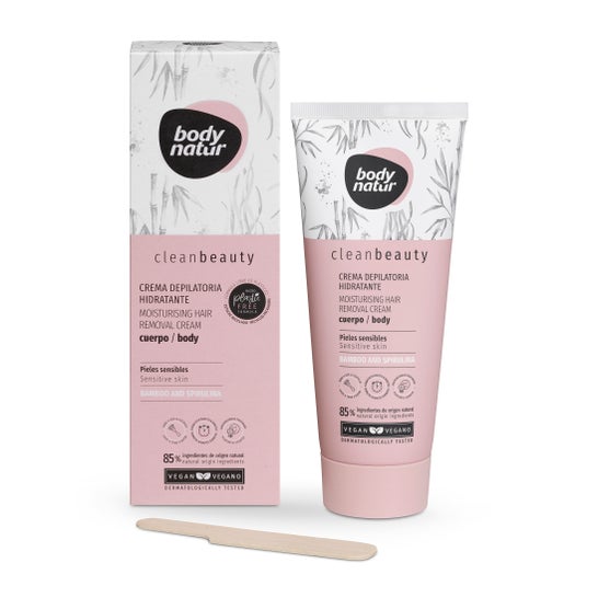 Body Natur Clean Beauty Crema Depilatoria Hidratante 200ml
