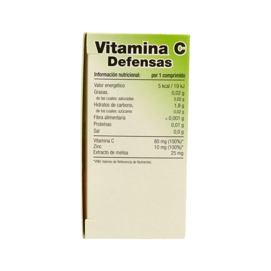 Vallesol vitamina C + erva-cidreira + zinco 24comp