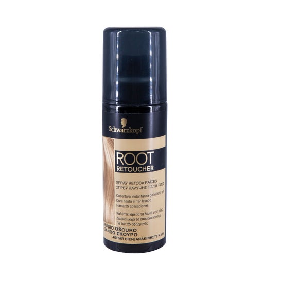 Schwarzkopf Spray de Retoque de Raiz 120 Loira Escura 120ml