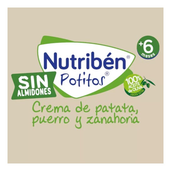 Nutriben Batata Doce de Batata e Creme de Cenoura Potito 235 G Nutriben Batata Doce de Batata e Creme de Cenoura Potito 235 G