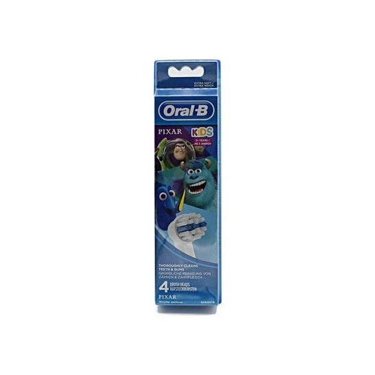 Oral-B EB 10-3 substituição cabeça crianças 4ud