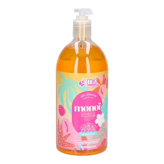 MKL Green Nature Gel de Banho Sem Sabão Monoï 1000 ml