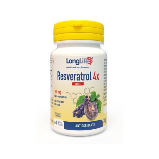 Longlife Resveratrol 4x 60caps