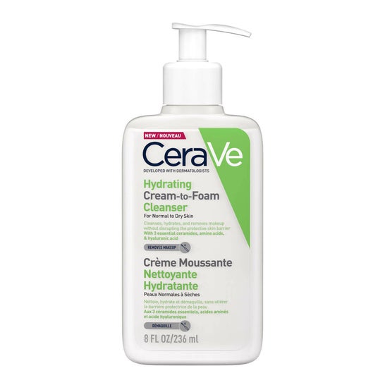 CeraVe® SA Creme de Limpeza com Espuma Hidratante 236ml