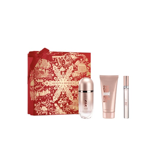 Carolina Herrera 212 VIP Rosé Coffret 3 Unidades