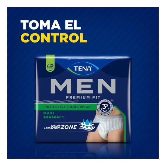 TENA Homem Premium Fit Protective Underwear Tamanho M 12pcs TENA Homem Premium Fit Protective Underwear Tamanho M 12pcs