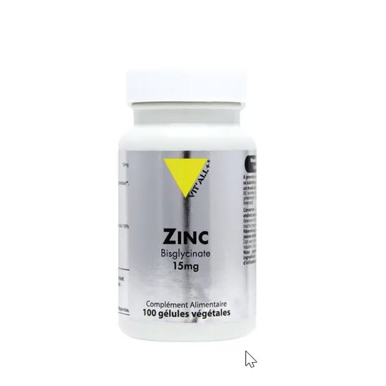 Vit All+ Zinc Bisglycinate 15mg 100comp