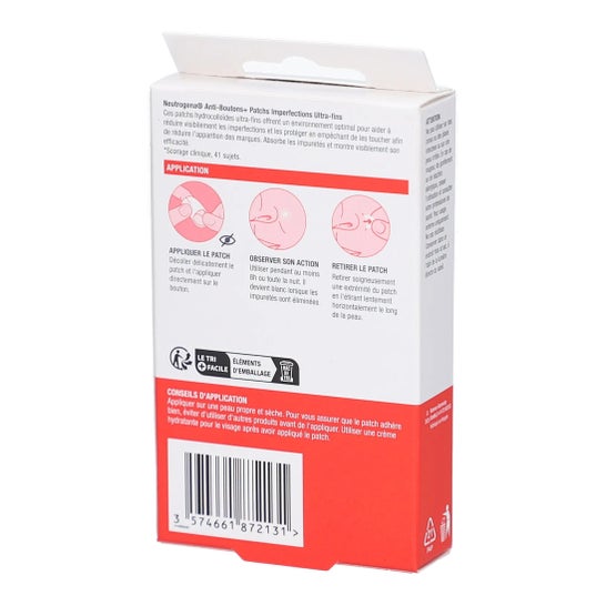 Neutrogena Pensos para Imperfeições Ultrafinos 24 unid.