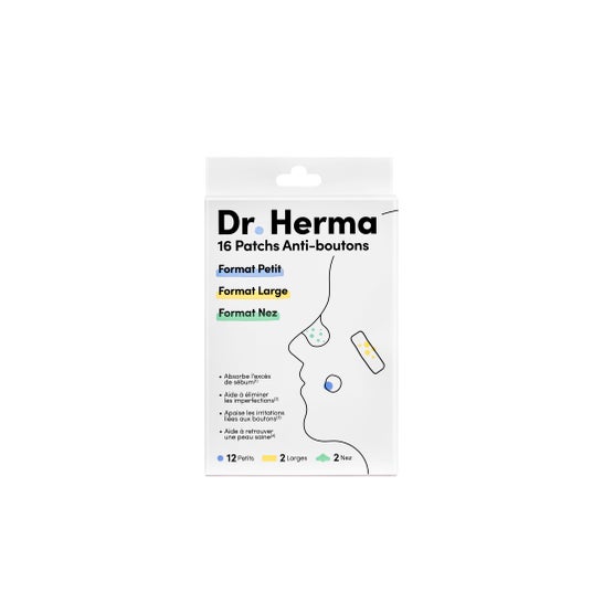 Dr. Herma Patch Anti-espinhas Mix Pequeno Grande Nariz 16 Unidades Dr. Herma Patch Anti-espinhas Mix Pequeno Grande Nariz 16 Unidades