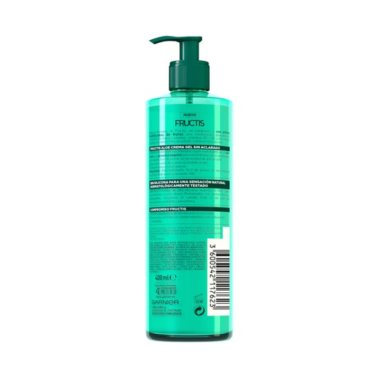 Gel Creme Secante Natural Garnier Fructis Aloe 400ml