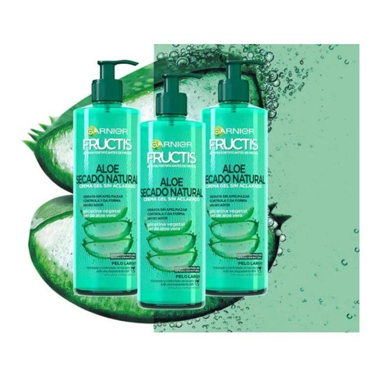 Gel Creme Secante Natural Garnier Fructis Aloe 400ml Gel Creme Secante Natural Garnier Fructis Aloe 400ml
