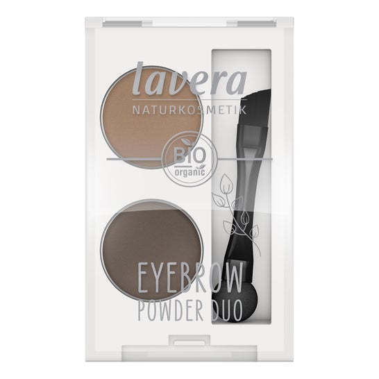 Lavera Kit Sobrancelhas Powder Duo + Pincel 2x0.8g