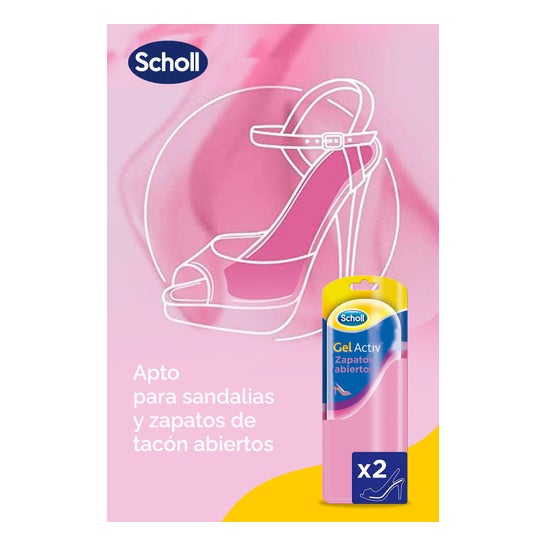 Scholl Gel Activ Sapato aberto 1 par