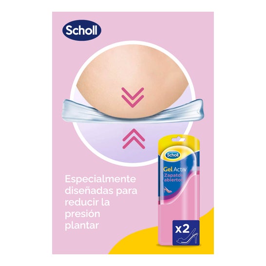 Scholl Gel Activ Sapato aberto 1 par
