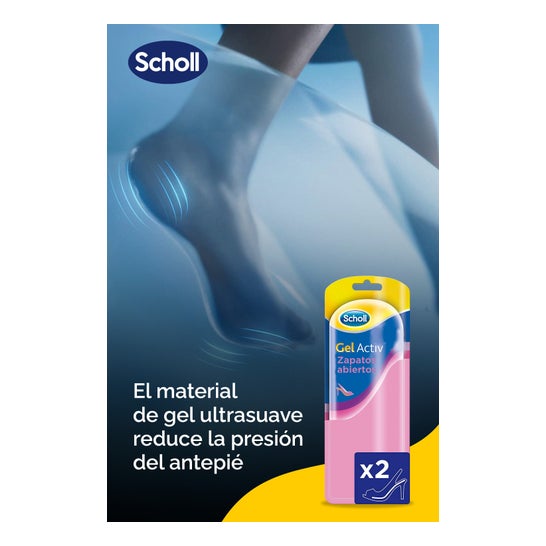Scholl Gel Activ Sapato aberto 1 par