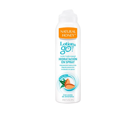 Natural Honey Lotion & Go! Loção Hidratante Spray Corporal 200ml