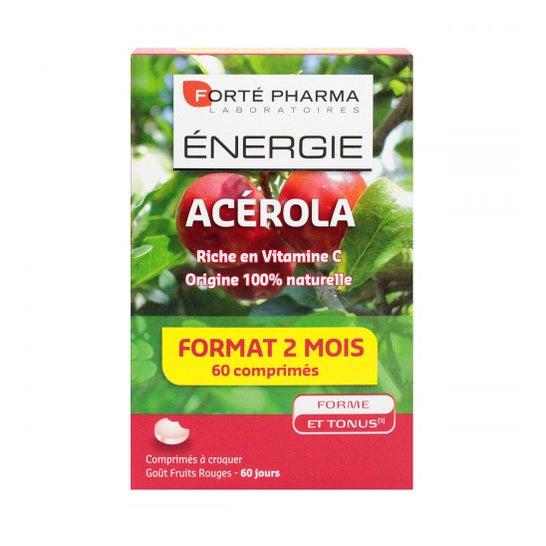 Fort Pharma - Energy Acrola 60 comprimidos  mastigar