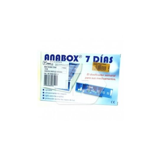 Anabox 7 dias 1ud pillbox