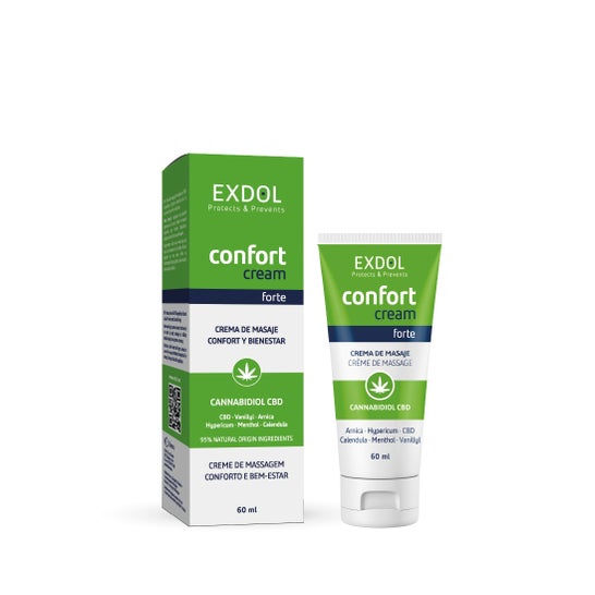 Creme de Massagem Exdol Confort Forte Creme de Massagem 60ml