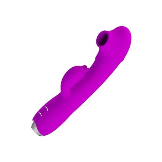 Pretty Love Regina Vibrador-Sugador Recarregável Roxo 1 Unidade
