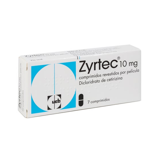 UCB Pharma Zyrtec Cetirizina 10mg 7comp