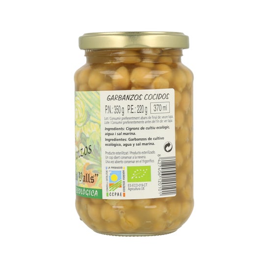 Chamada Valls Chickpeas Cozido Eco 220g