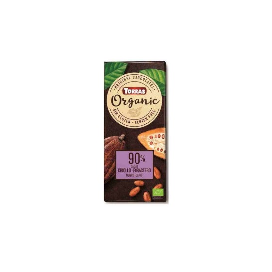 Torras Chocolate Preto 90% Cacau 100g