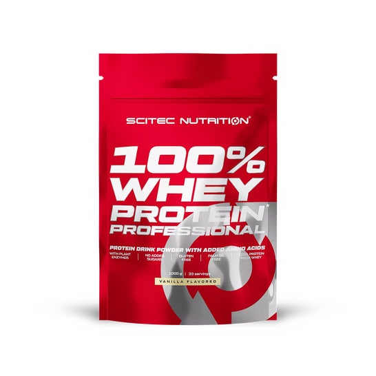 Scitec Nutrition 100% Whey Protein Vainilla 1000g